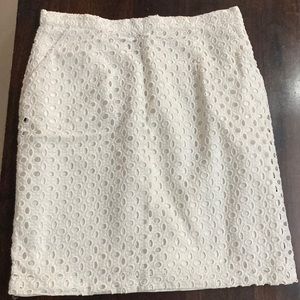 White skirt